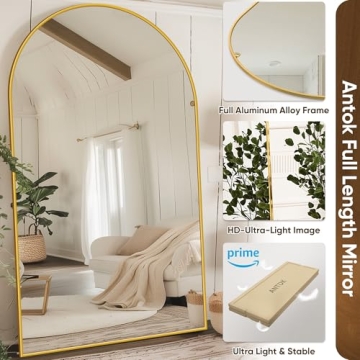 Elegant Arched Full Length Mirror for Stylish Interiors