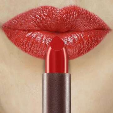 Burt’s Bees 100% Natural Moisturizing Lipstick, Scarlet Soaked, 1 Tube