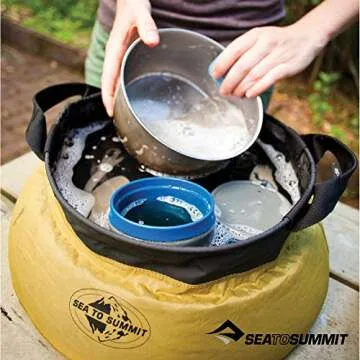 Sea to Summit Collapsible Kitchen Sink - 10 Liter Compact Sink