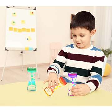 CAILINK Liquid Motion Bubbler 3 Pack for Kids and Adults