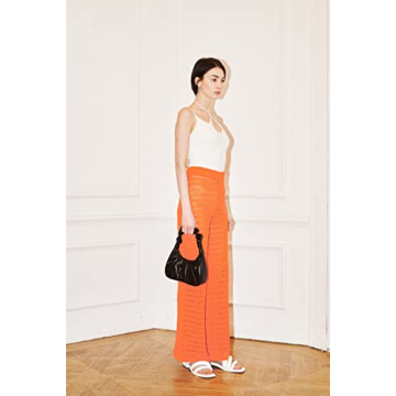 JW PEI Gabbi Vegan Leather Hobo Handbag Black