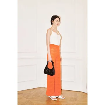 JW PEI Gabbi Vegan Leather Hobo Handbag Black