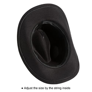 Lanzom Classic Felt Cowboy Hat for Stylish Western Look