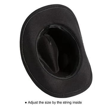 Lanzom Classic Felt Cowboy Hat for Stylish Western Look