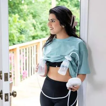 Comfortable Pumping Bra for Nursing Moms - Sizes XS-Large