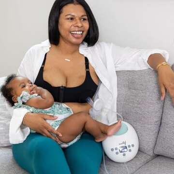 Comfortable Pumping Bra for Nursing Moms - Sizes XS-Large