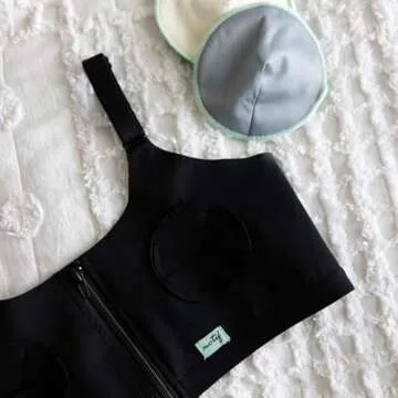 Comfortable Pumping Bra for Nursing Moms - Sizes XS-Large