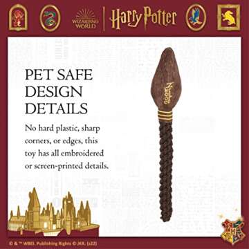 Harry Potter Nimbus 2000 Rope Pet Toy for Dogs