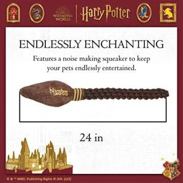 Harry Potter Nimbus 2000 Rope Pet Toy for Dogs