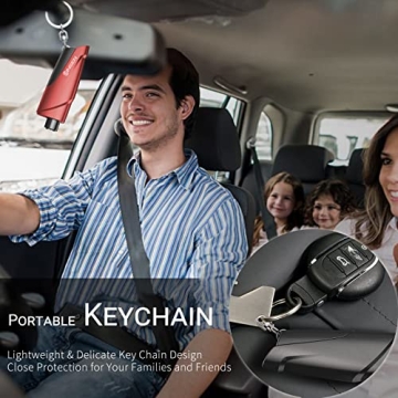 SINSEN Window Breaker & Seatbelt Cutter Safety Keychain