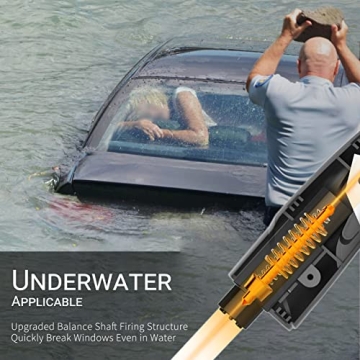 SINSEN Window Breaker & Seatbelt Cutter Safety Keychain