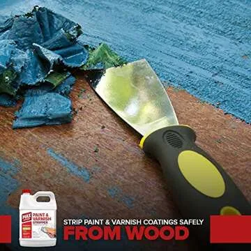 Max Strip Paint & Varnish Stripper - Safe & Powerful 32oz Solution