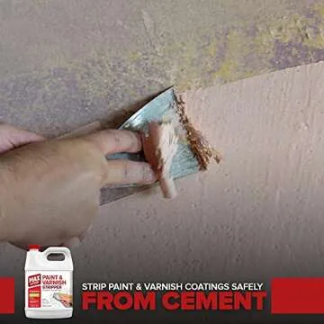 Max Strip Paint & Varnish Stripper - Safe & Powerful 32oz Solution