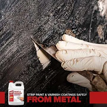 Max Strip Paint & Varnish Stripper - Safe & Powerful 32oz Solution