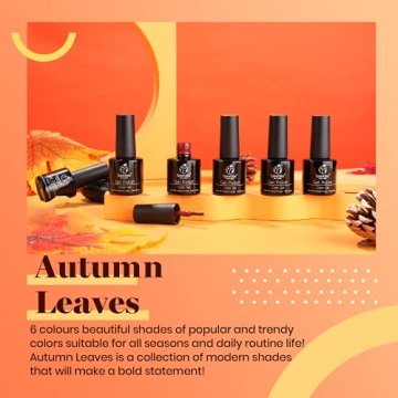 Vibrant Beetles Gel Nail Polish Set for Fall Colors