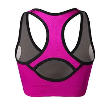 Match Racerback Sports Bras for Women – Padded Workout Tops