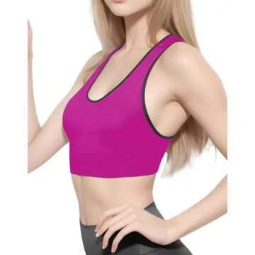 Match Racerback Sports Bras for Women – Padded Workout Tops