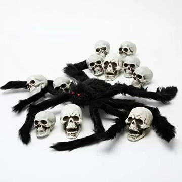 Realistic Halloween Skulls for Decorations and Crafts