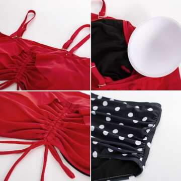 Plus Size Ruffle Bikini for Women - Stylish and Comfortable