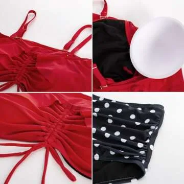 Plus Size Ruffle Bikini for Women - Stylish and Comfortable