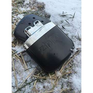 Zippo Black Hand Warmer for 12 Hours of Lasting Warmth