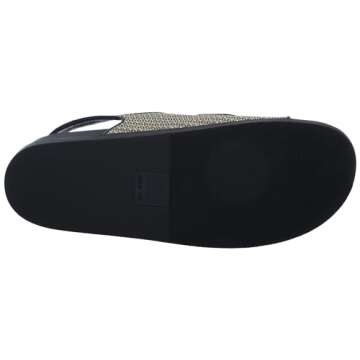 Dolce Vita Women's Starla Sandal, Black Multi Woven, 9