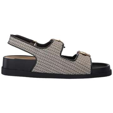 Dolce Vita Women's Starla Sandal, Black Multi Woven, 9
