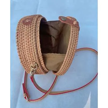 Women's Summer Straw Clutch Purse for Beach and Casual Wear