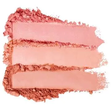 KimChi Chic Beauty Cheeky 3Some Blush Trio, Blush Makeup Palette with 3 Colors, Use Individually or Blend All Shades for Custom Look, 02 Apple Bottom Cheeks, 0.47 oz
