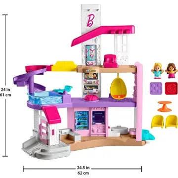 Interactive Barbie DreamHouse Playset for Toddlers