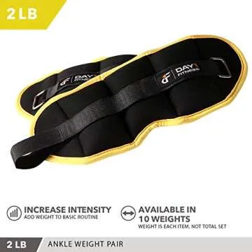 Comfortable Adjustable Ankle Weights for Men and Women
