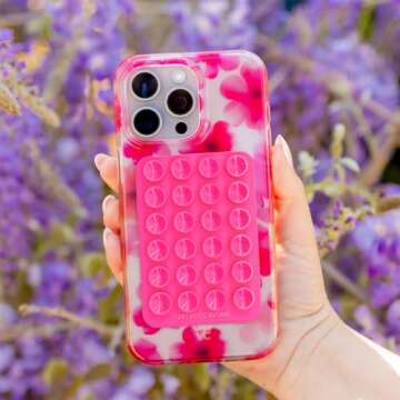 Velvet Caviar Suction Cup Phone Case Mount Compatible with MagSafe Devices Only - Magnetic Silicone ...