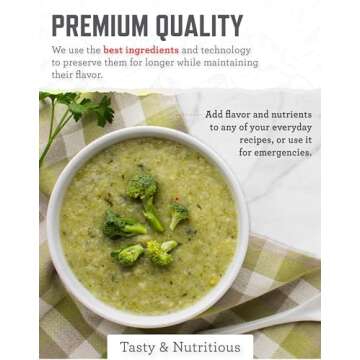 ReadyWise Emergency Food Supply, Freeze-Dried Survival-Food Disaster Kit, Camping Food, Prepper Supplies, Emergency Supplies, Freeze-Dried Fruit-and-Vegetable Kit, 20-Year Shelf Life, 120 Servings