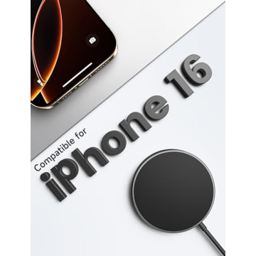 JSAUX Magnetic Wireless Charger 2-Pack for Fast Charging