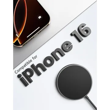 JSAUX Magnetic Wireless Charger 2-Pack for Fast Charging