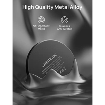 JSAUX Magnetic Wireless Charger 2-Pack for Fast Charging