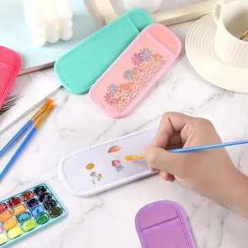 JANYUN 24 Pack Popsicle Bags - Fun & Reusable Ice Sleeves