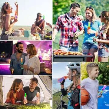 JANYUN 24 Pack Popsicle Bags - Fun & Reusable Ice Sleeves