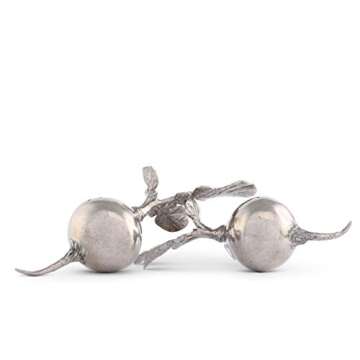 Vagabond House Pewter Radish S & P Shaker Set