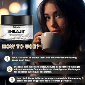 Nutravita Shilajit - Pure Himalayan Resin for Wellness