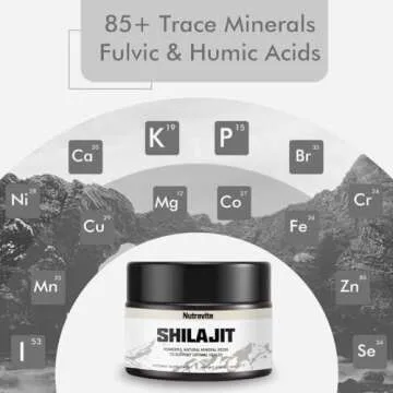 Nutravita Shilajit - Pure Himalayan Resin for Wellness