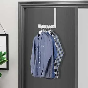 FYY Collapsible Over The Door Hooks for Organized Spaces
