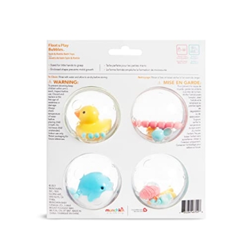 Munchkin Float & Play Bubbles Bath Toy Set