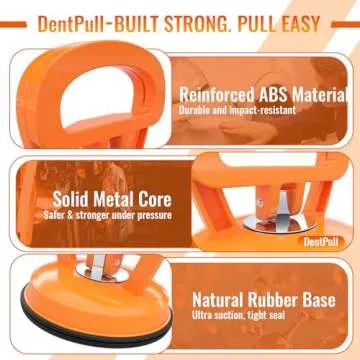 3PCS Dent Puller Tool Set – Multi-Use Suction Cup Remover for Vehicles and More