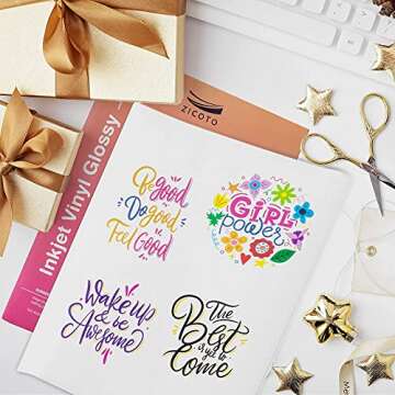 Premium Printable Vinyl Sticker Paper for All Your Projects