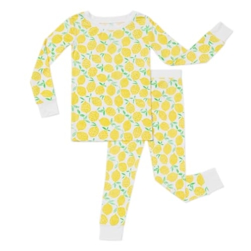 Little Sleepies Two-Piece Pajama Set for Baby Boys and Baby Girls, Viscose Derived from Bamboo Toddl...