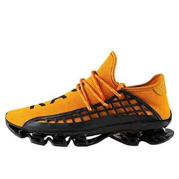 DUORO Mens Slip On Road Running Shoes - Breathable, Lightweight & Comfortable