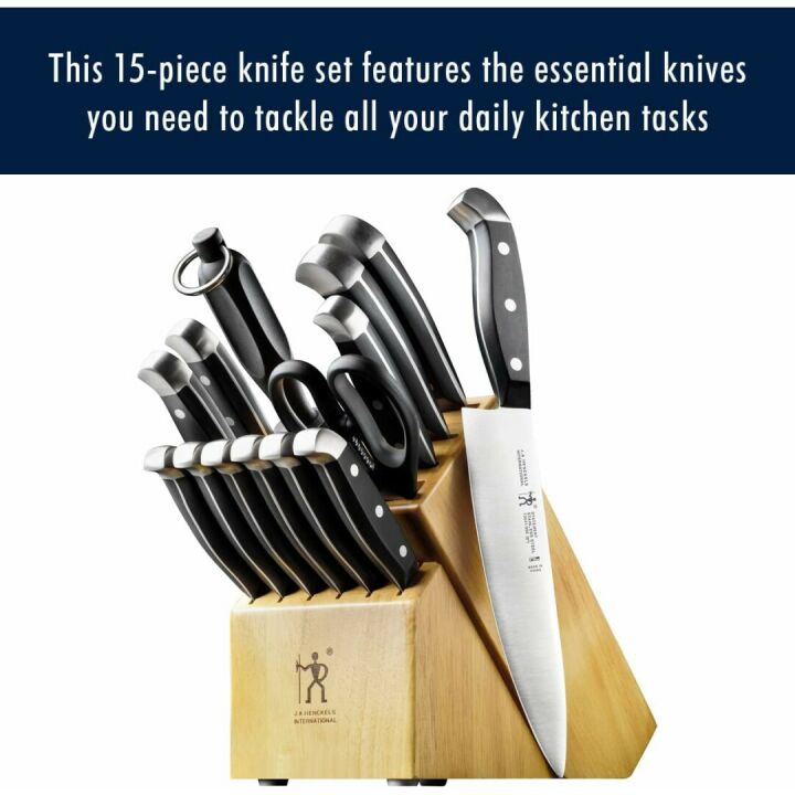 Premium German 15-Piece Knife Set - HENCKELS
