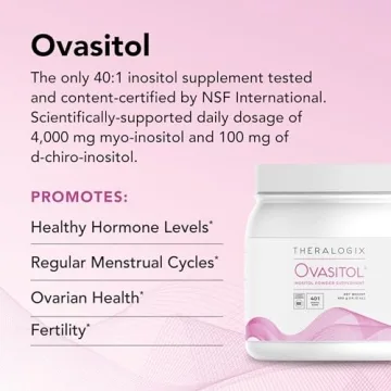 Theralogix Ovasitol Inositol Powder for Hormone Support