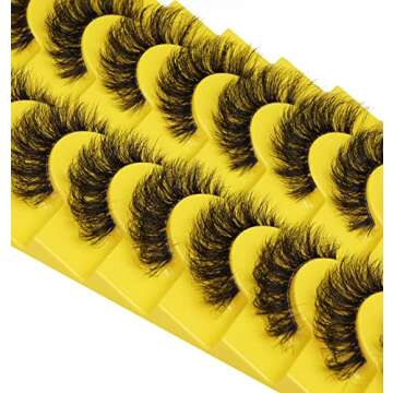 Natural Looking Russian Strip Lashes for Effortless Beauty